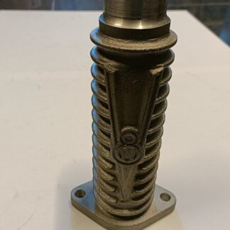 Ribbed Oil Fill Tube-Straight Bold Pattern